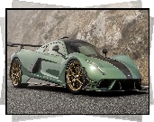 Zielony, Hennessey Venom F5, Stealth Series, Elemental Green